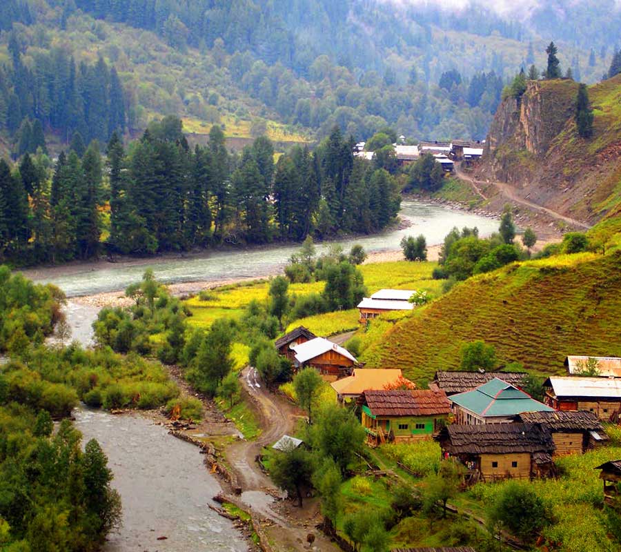 Muzaffarabad, Karen, Sharda, Arang Kel, Tao Butt